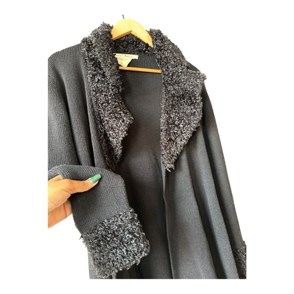 Max Studio Knitwear Vintage Tie Cardigan Mob Wife Y2K Size S - Picture 2 of 9